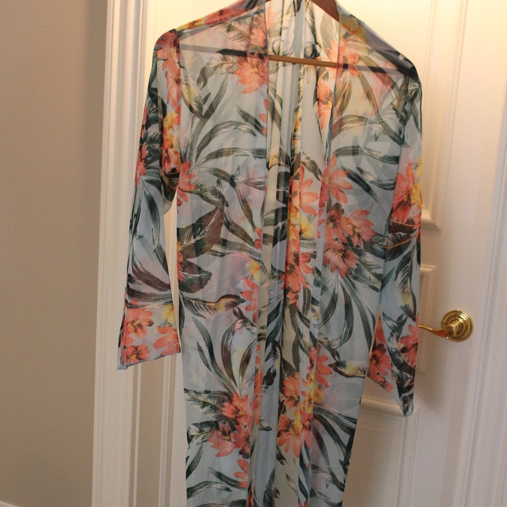 Summery Full Sleeve full length kimono/cardigan